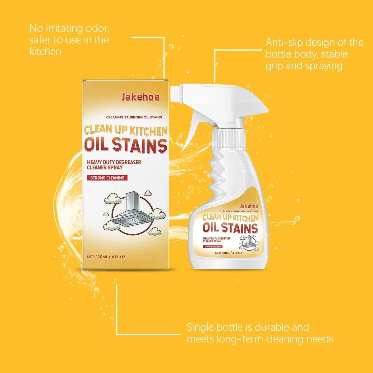 Cleaner Instant-Oil Stain Dissolver