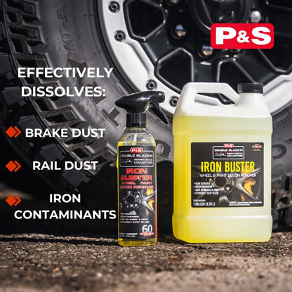 Iron Buster Pro – Safe Wheel & Paint Iron Remover for Alloy, Chrome & Steel, 16 oz