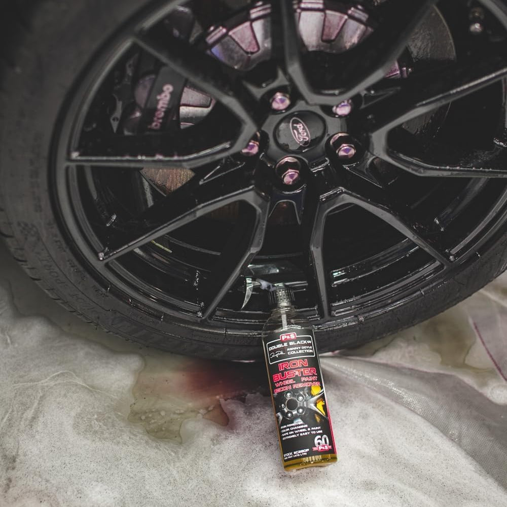 Iron Buster Pro – Safe Wheel & Paint Iron Remover for Alloy, Chrome & Steel, 16 oz