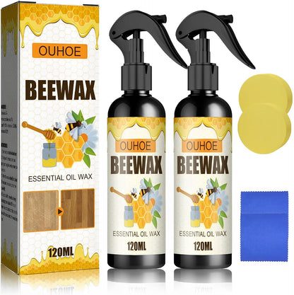 Woodora Beeswax Furniture Polish Spray (2 Pcs)
