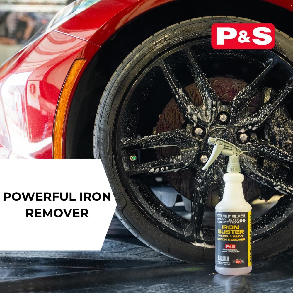 Iron Buster Pro – Safe Wheel & Paint Iron Remover for Alloy, Chrome & Steel, 16 oz