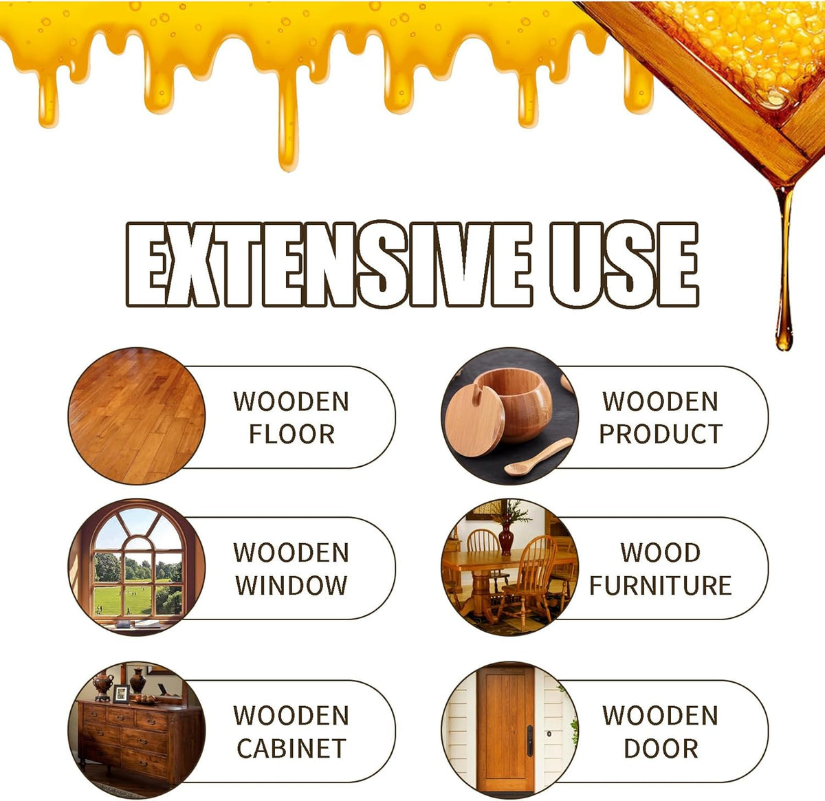 Woodora Beeswax Furniture Polish Spray (2 Pcs)