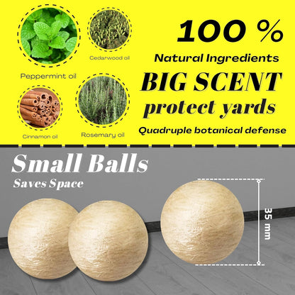 MintGuard Pest and Insect Repellent Balls (12 pcs)