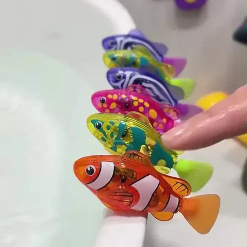 Magic swimming Fish with Lights