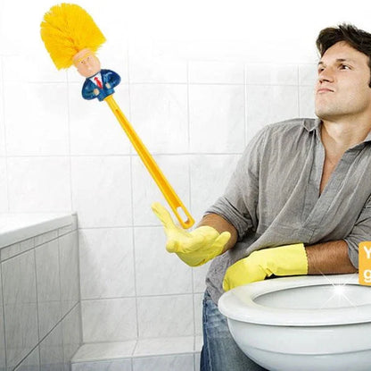 Funny Toilet Brush-Make Toilet Great Again
